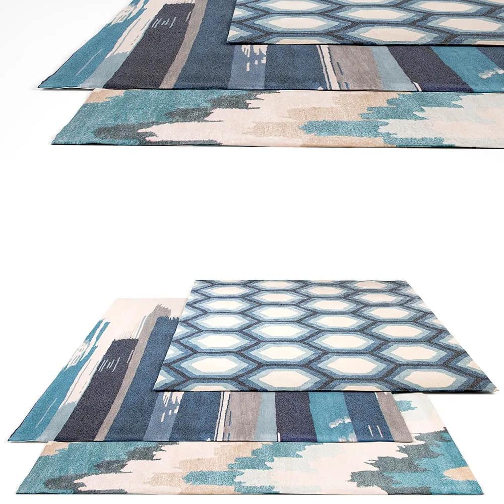 decoration – Jaipur Living rug set 13 3D Model decoration – Jaipur Living rug set 13 3D Model