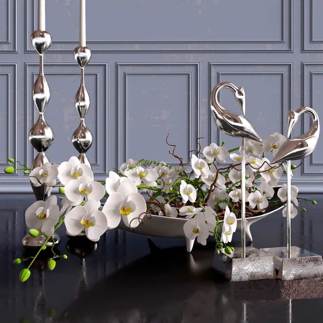 decoration – John Richard decorative set 10 3D Model