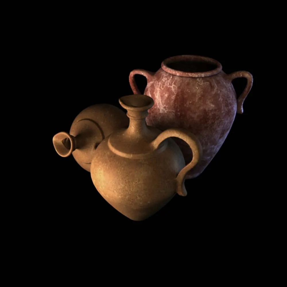 decoration – Jugs 3D Model