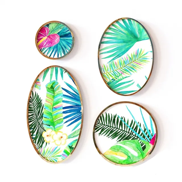 decoration – Jungle Posters 3D Model