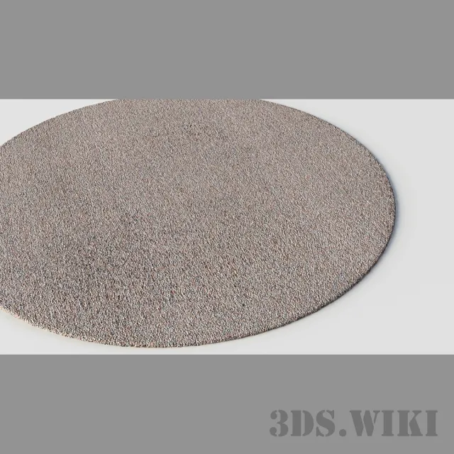 decoration – Kilimi round and rectangular 3D Model