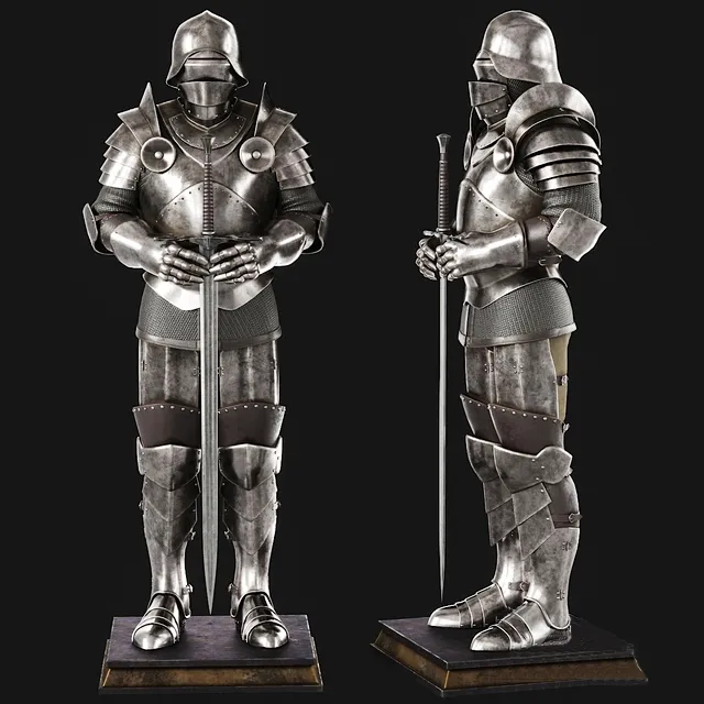 decoration – Knight armour 3D Model decoration – Knight armour 3D Model