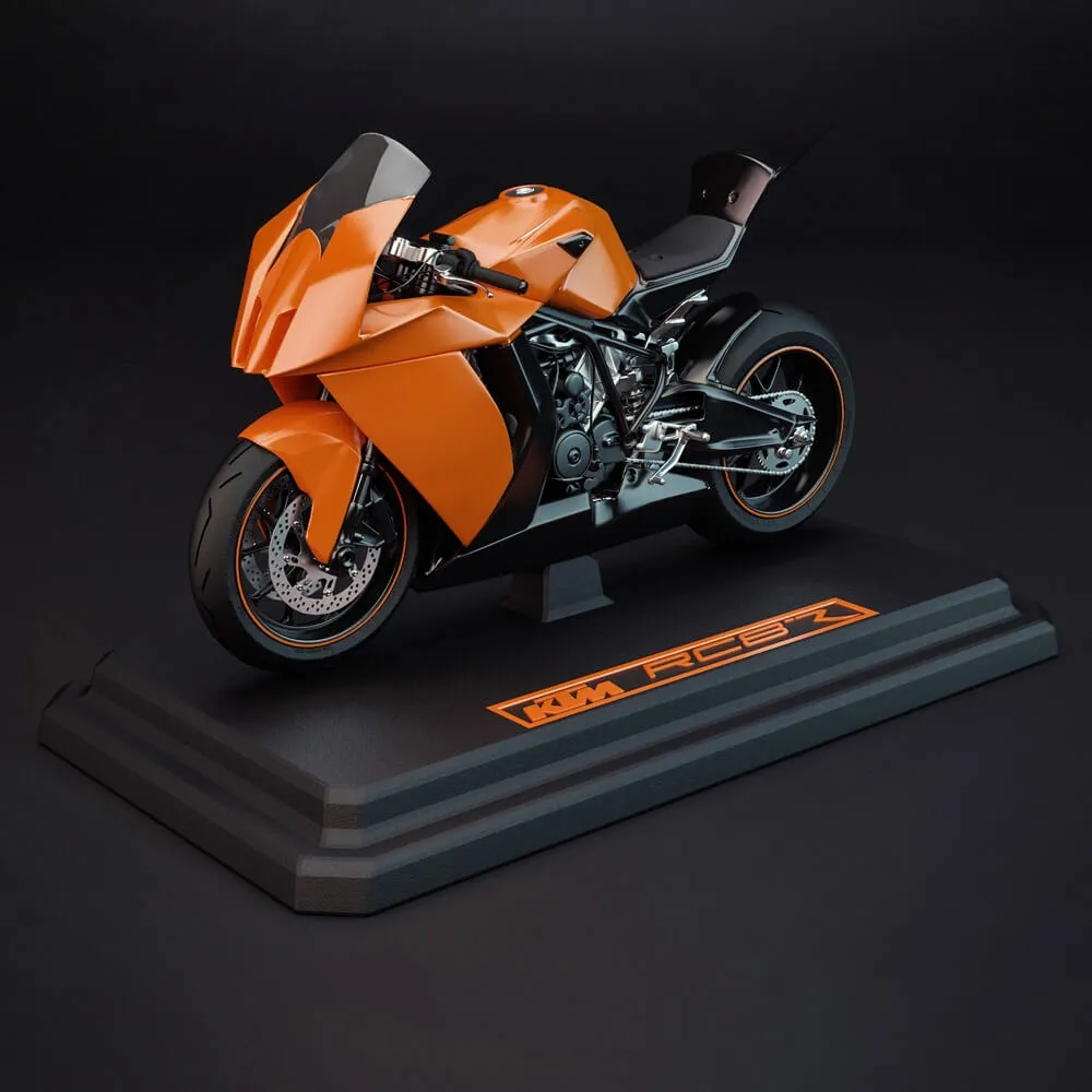 decoration – ktm RC8 R Track 3D Model decoration – ktm RC8 R Track 3D Model