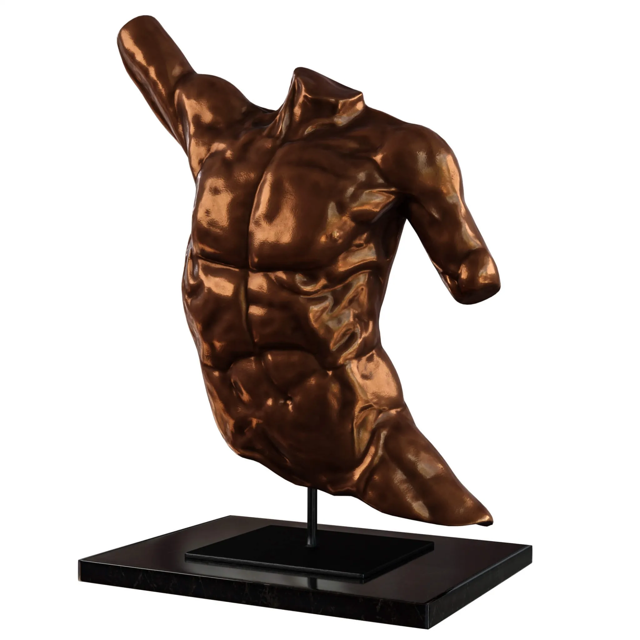 decoration – Laocoon Bronze Torso 3D Model decoration – Laocoon Bronze Torso 3D Model