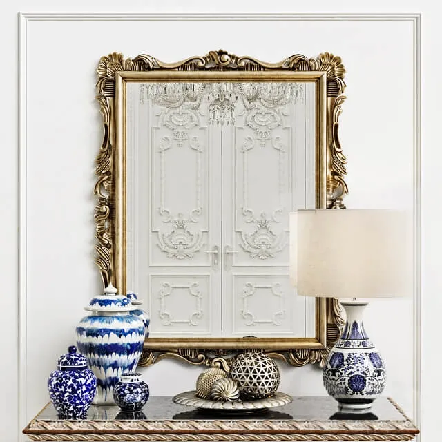 decoration – Lineatre mirror 185062 3D Model