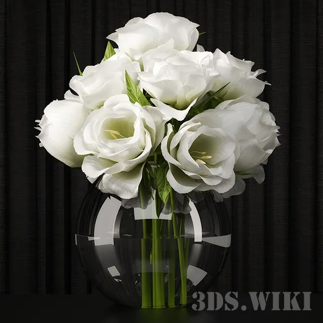 decoration – Lisianthus 3D Model decoration – Lisianthus 3D Model