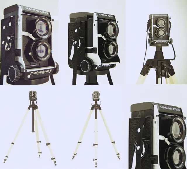 decoration – mamiya c330 3D Model decoration – mamiya c330 3D Model