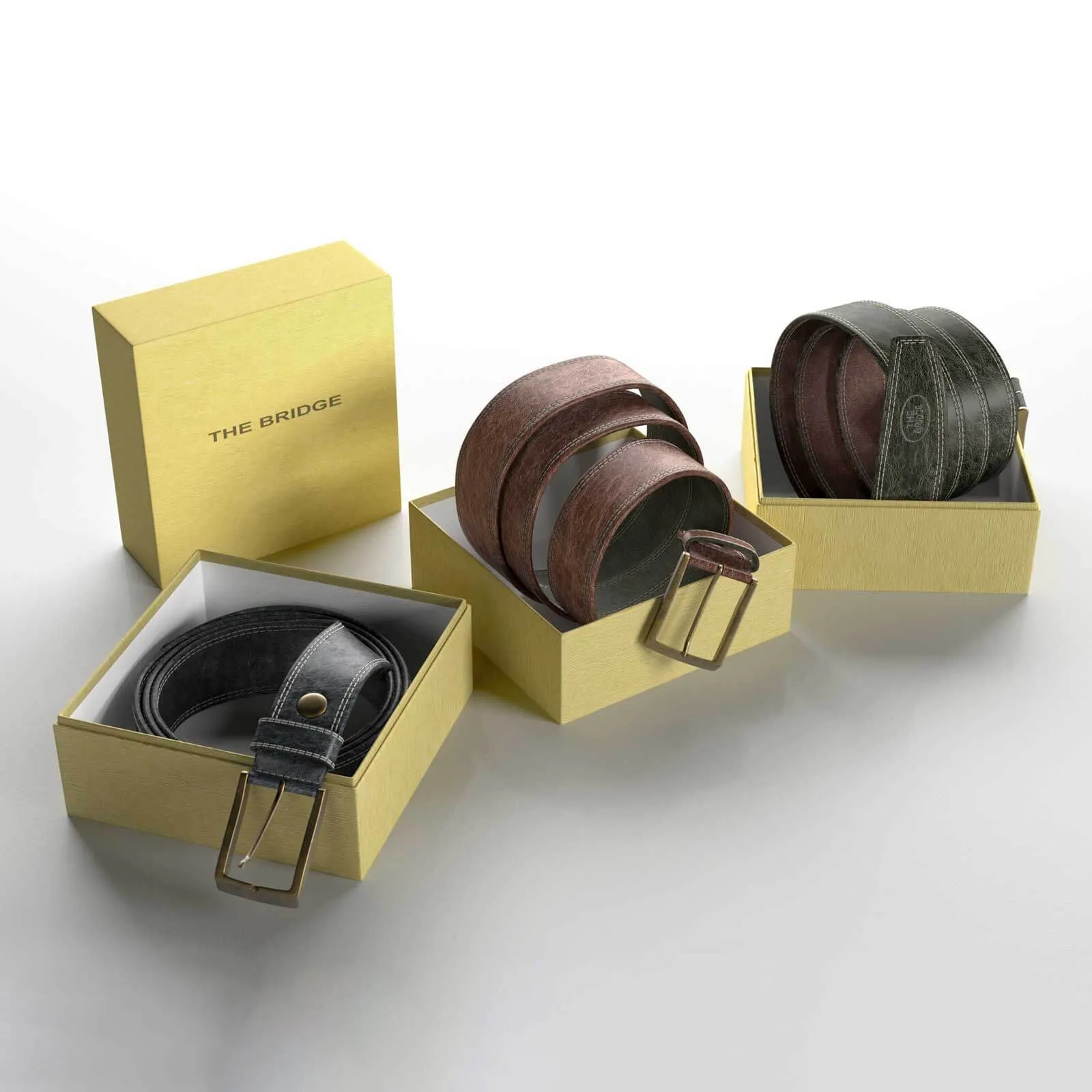 decoration – Men`s Belts 3D Model