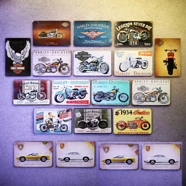 decoration – Metal decorative plate – a collection №4. Auto-Moto 3D Model