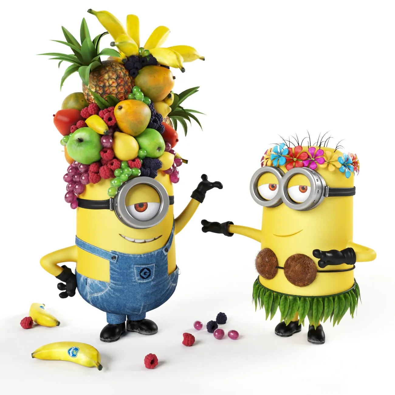 decoration – Minions on vacation 3D Model decoration – Minions on vacation 3D Model
