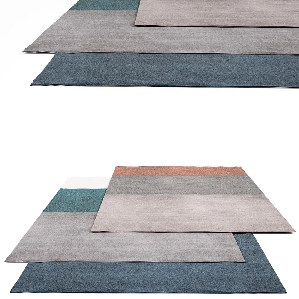 decoration – Minotti Dibbets Flag rug 3D Model decoration – Minotti Dibbets Flag rug 3D Model