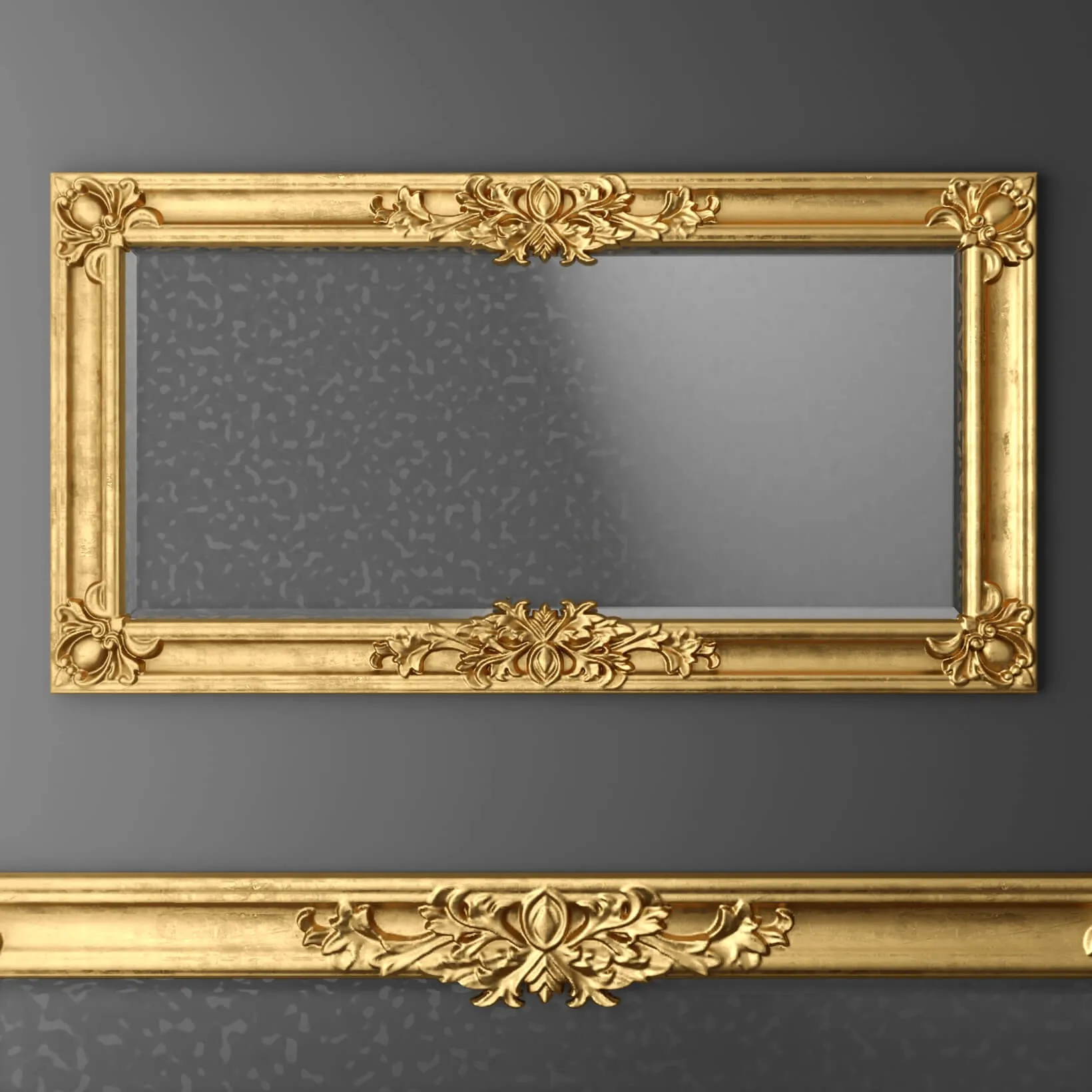 decoration – Mirror 1145 3D Model