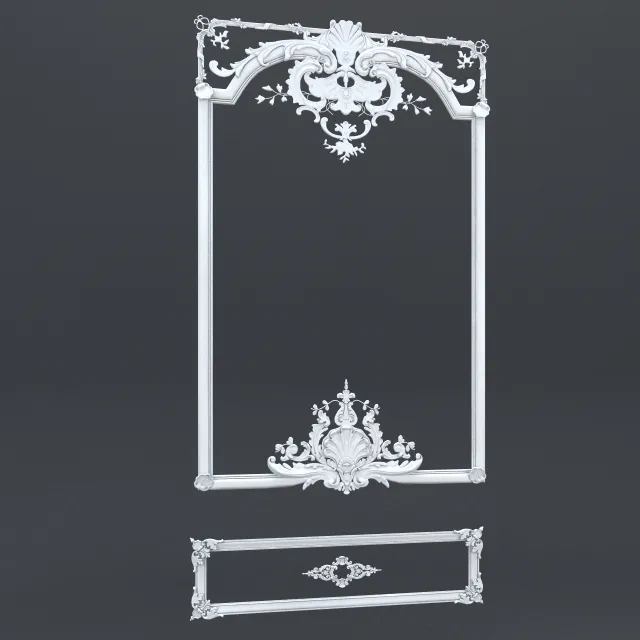 decoration – Mirror 56 3D Model