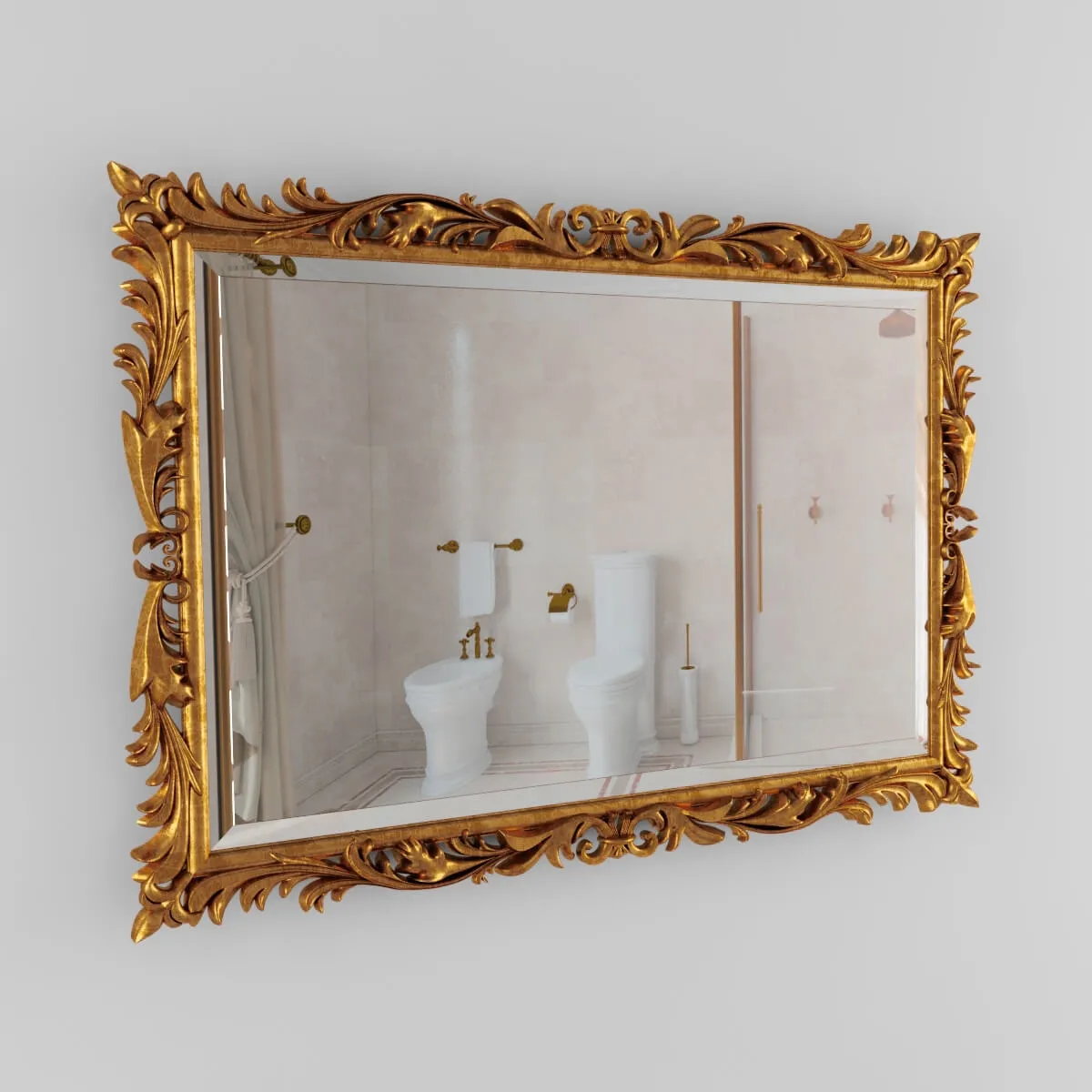 decoration – Mirror Chelni art.1151 3D Model