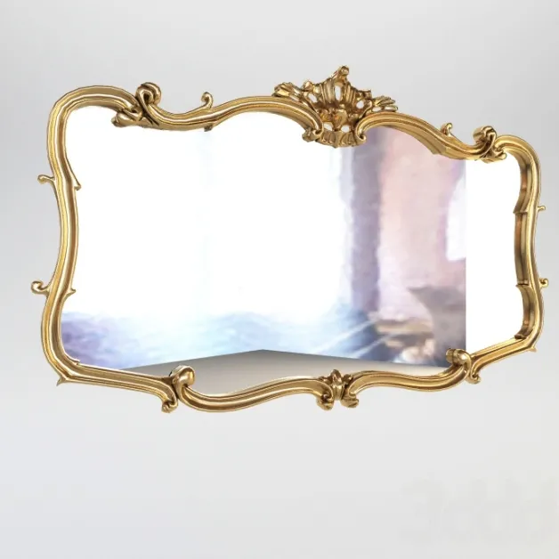 decoration – Mirror  Florence Art 3D Model
