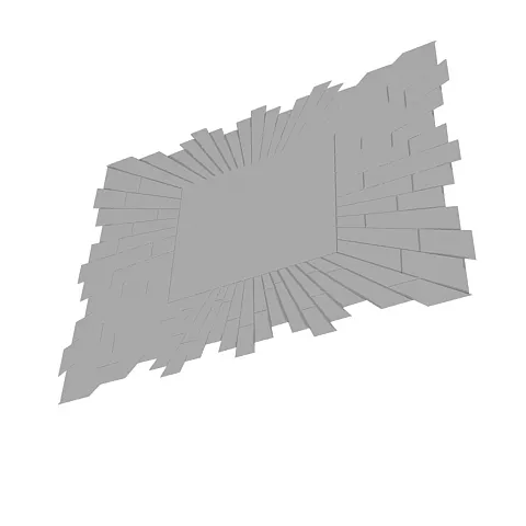 decoration – Mirror GC-8150 3D Model