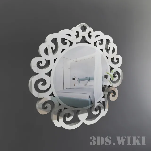 decoration – Mirror Novecento 3D Model