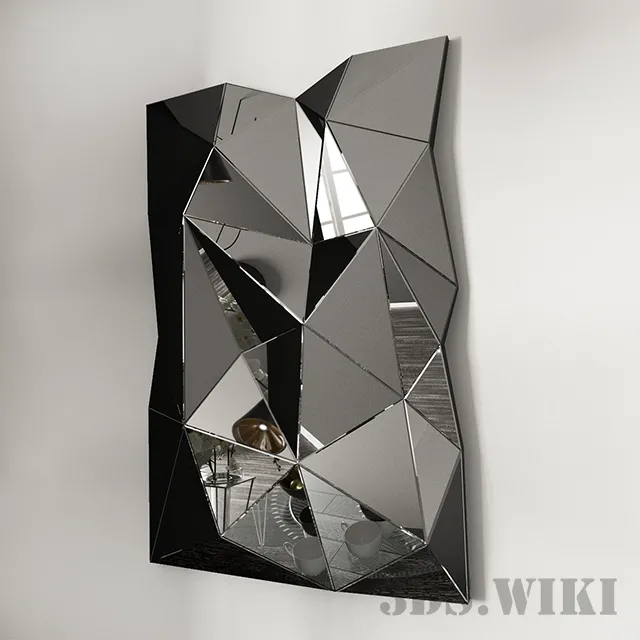 decoration – Mirror Prism 3D Model
