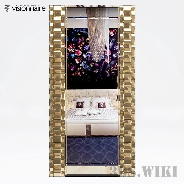 decoration – Mirror Visionnaire Perkins 3D Model
