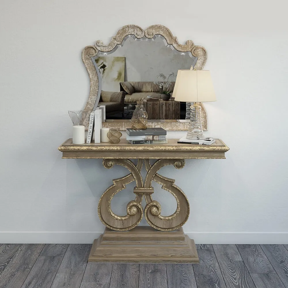 decoration – Mirror with decors 3 3D Model