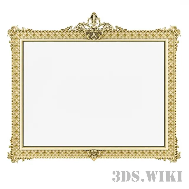decoration – Modenese Gastone mirror art.14681 3D Model decoration – Modenese Gastone mirror art.14681 3D Model