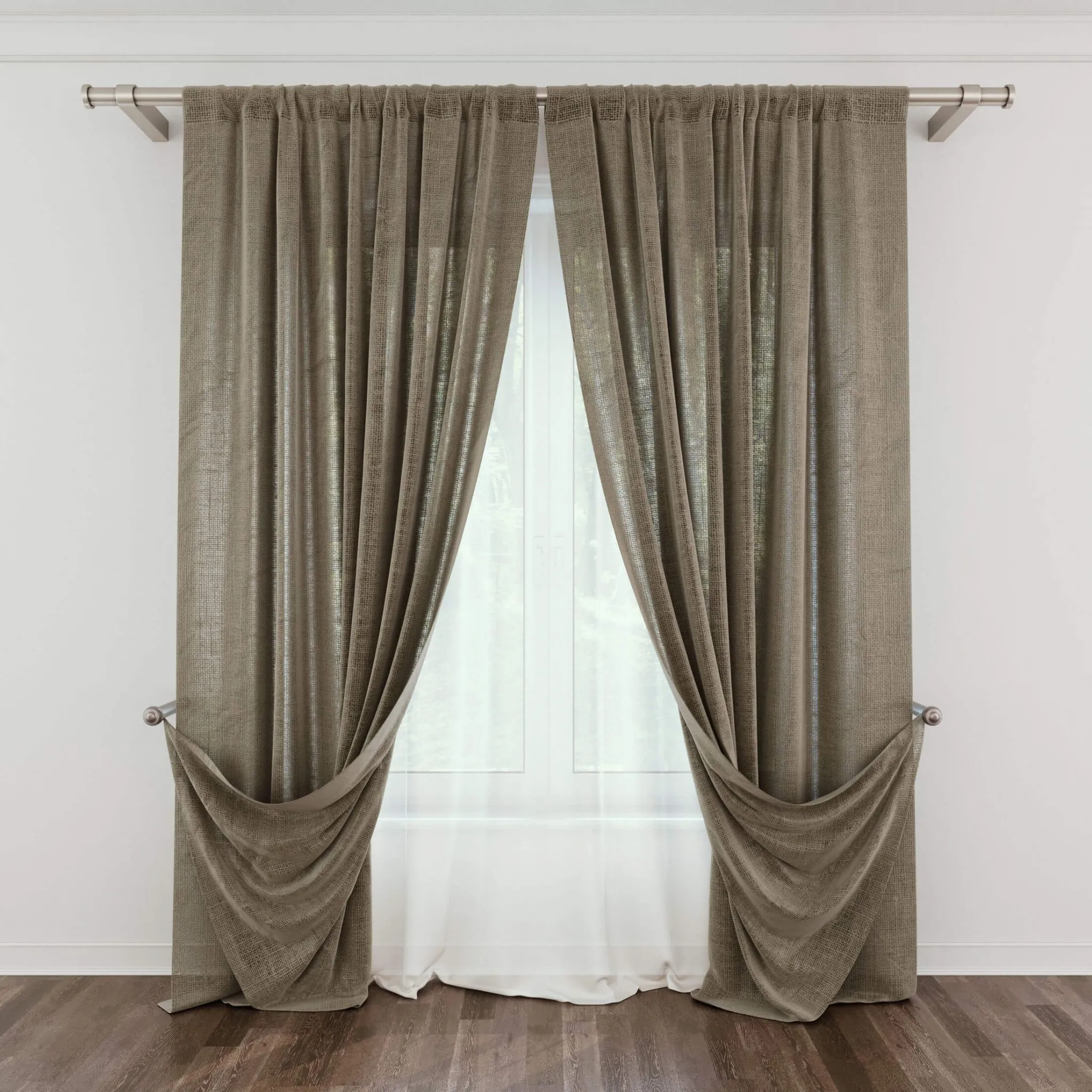 decoration – Modern curtain №10 3D Model decoration – Modern curtain №10 3D Model