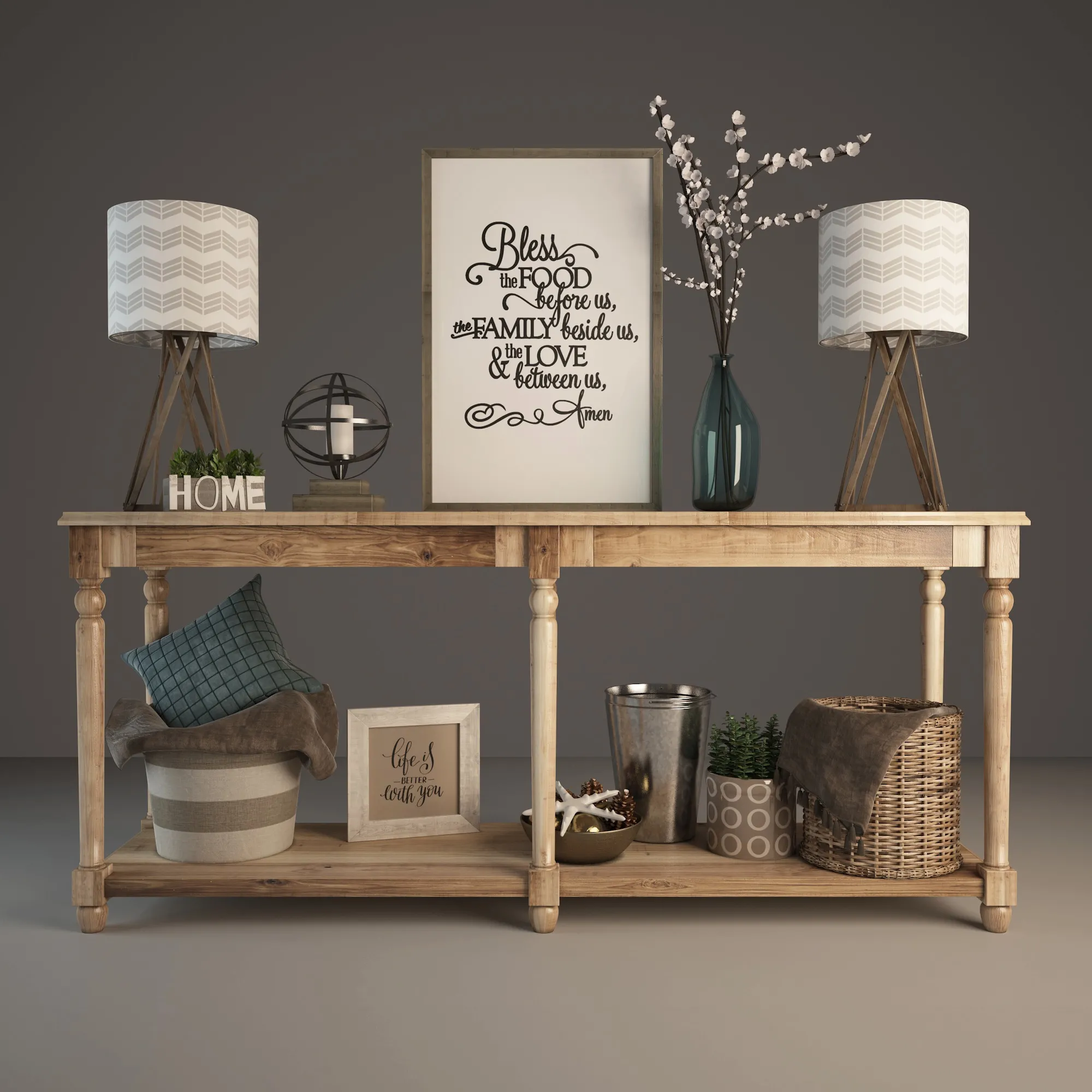 decoration – Modern decors 3 3D Model