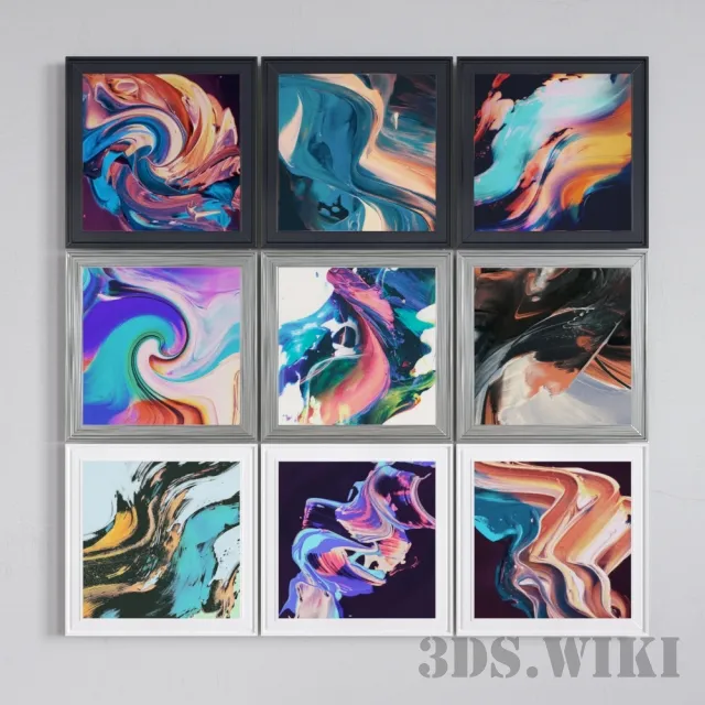 decoration – Modern panel 3D Model