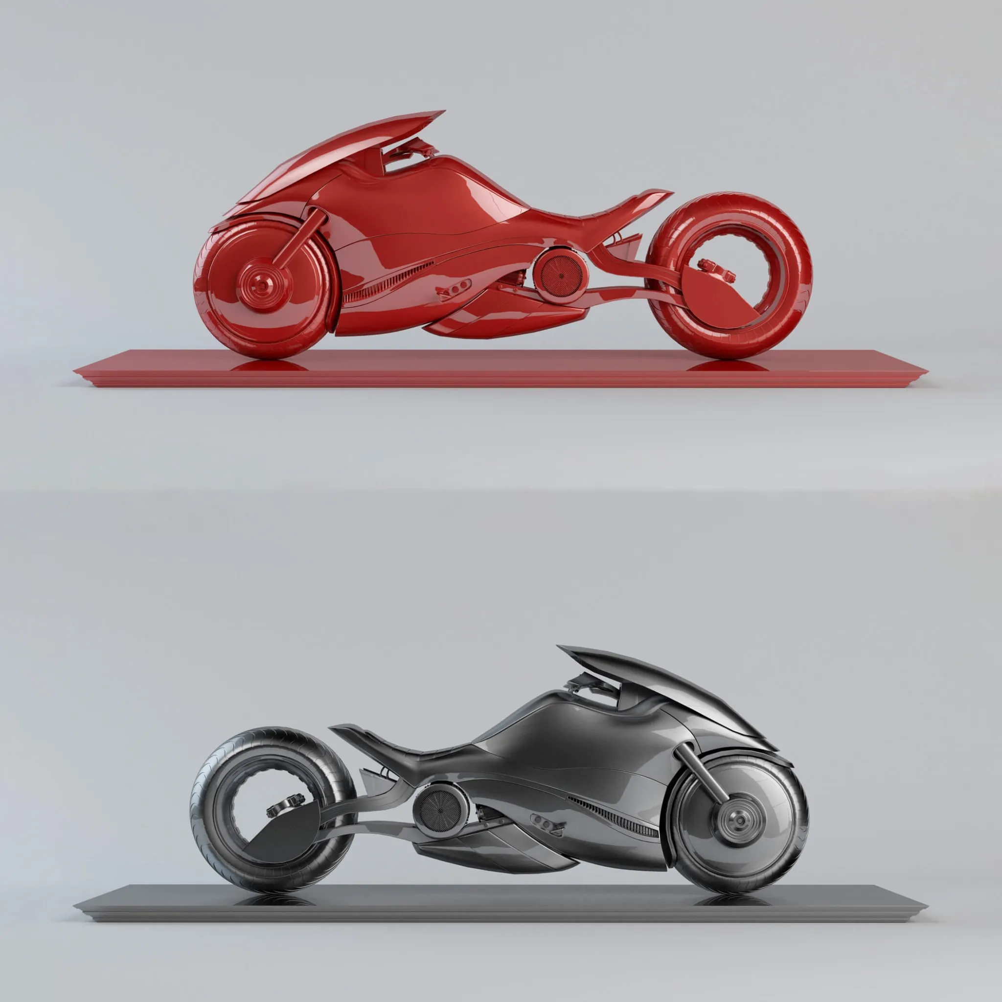 decoration – Motocikl sculpture 3D Model decoration – Motocikl sculpture 3D Model