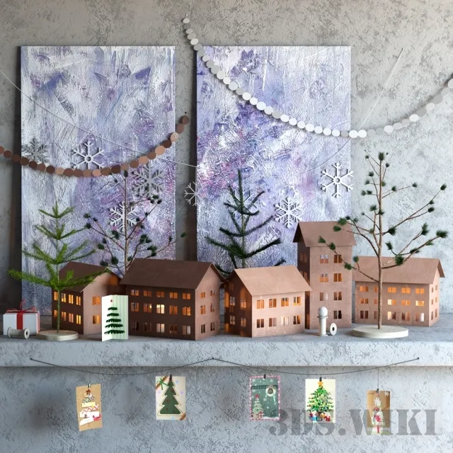 decoration – New Year’s decor 3D Model