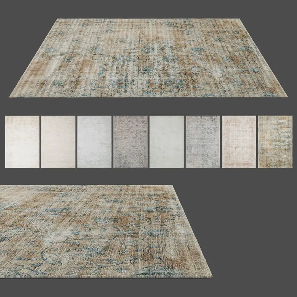 decoration – Nourison desert skies carpet 3D Model decoration – Nourison desert skies carpet 3D Model