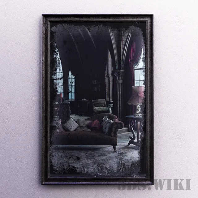 decoration – Old wall painting 3D Model