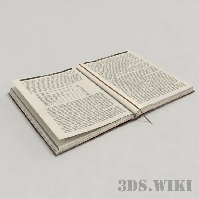 decoration – Open book 3D Model decoration – Open book 3D Model