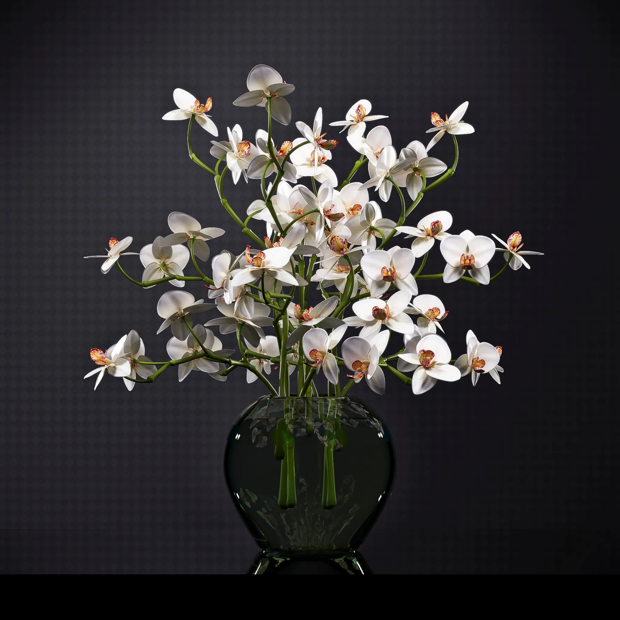 decoration – Orchid 01 3D Model decoration – Orchid 01 3D Model