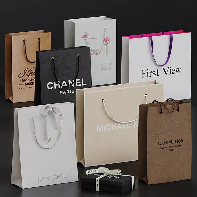 decoration – Packaging bags 3D Model decoration – Packaging bags 3D Model