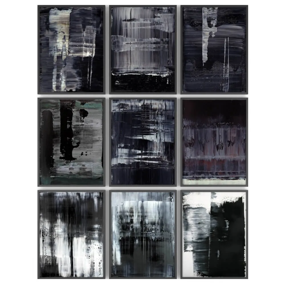 decoration – Paintings by Koen Lybaert set 1 3D Model