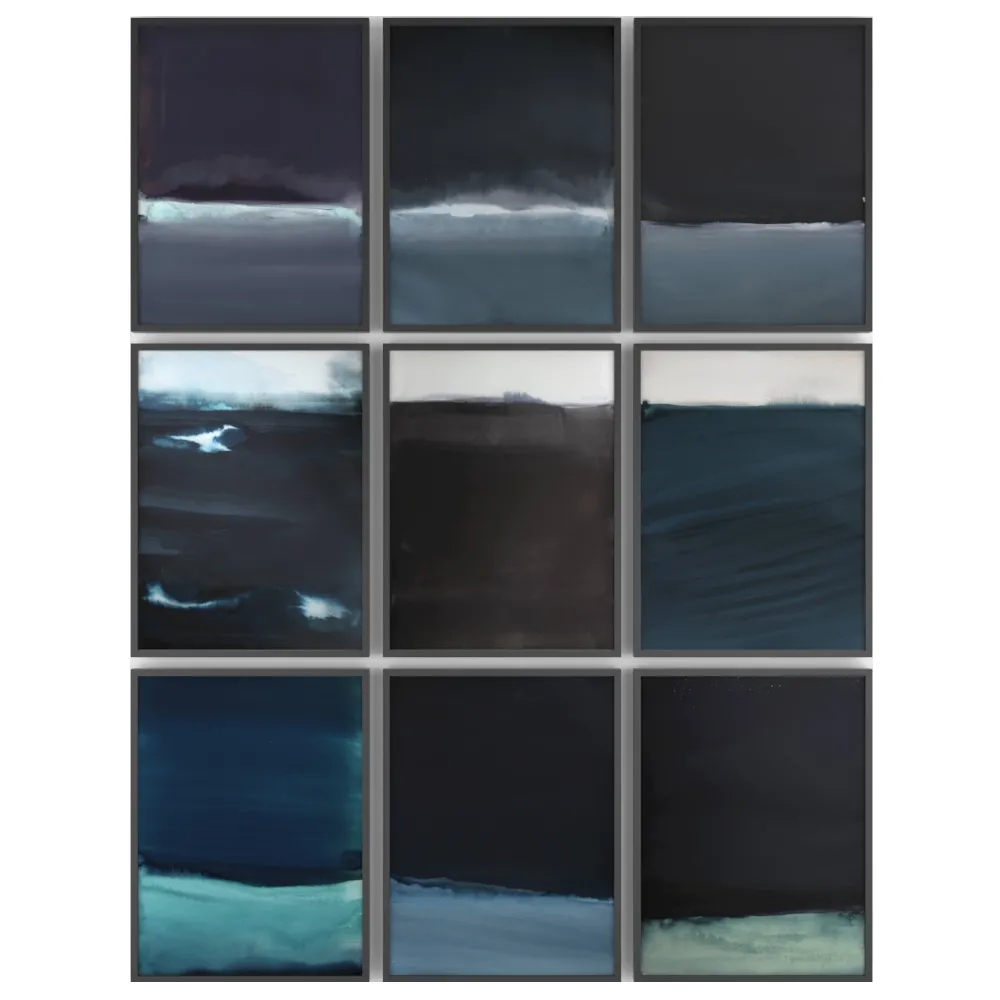 decoration – Paintings by Koen Lybaert set 3 3D Model