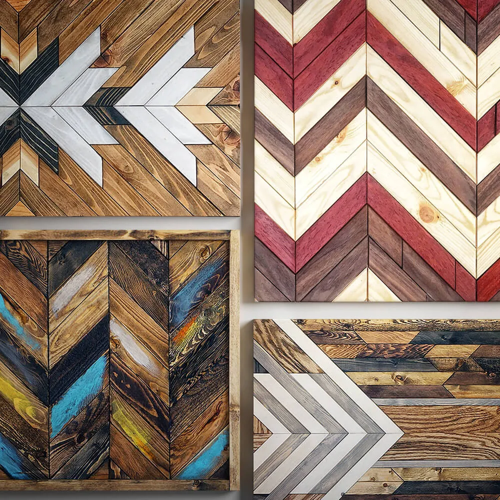 decoration – Panel of wood 07 3D Model