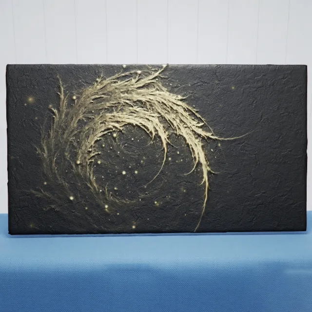 decoration – Pano gold and black 3D Model