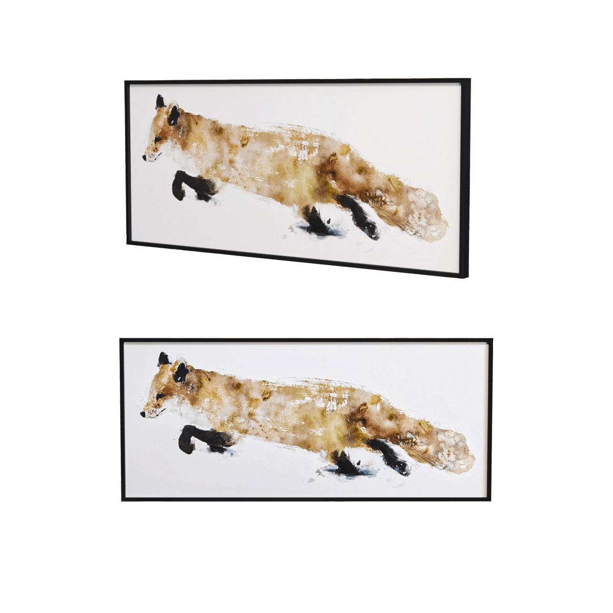 decoration – Picture  Fox Print 3D Model