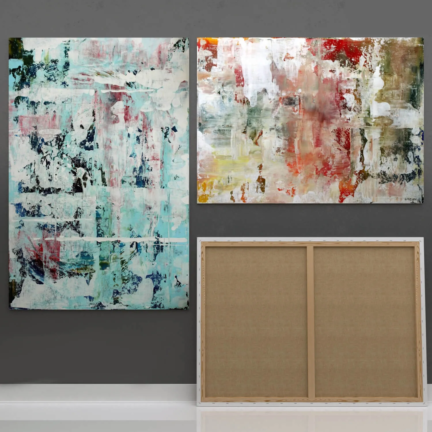 decoration – Picture. Ice cube and Vintage by Lingam Art 3D Model