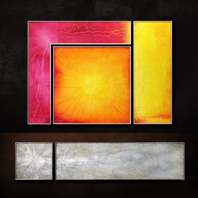 decoration – Picture in the frame. Collection 109 3D Model