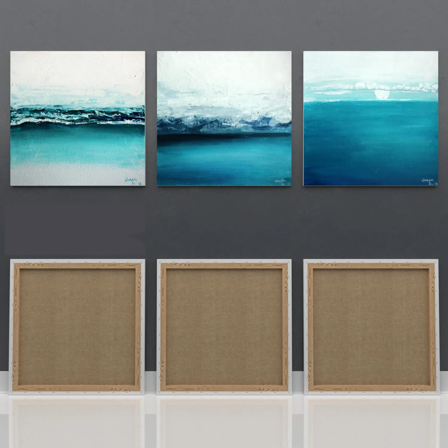 decoration – Picture series arctic by Lingam art 3D Model