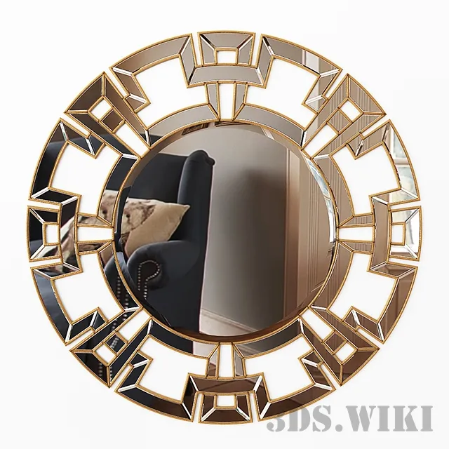 decoration – Pierre mirror 3D Model