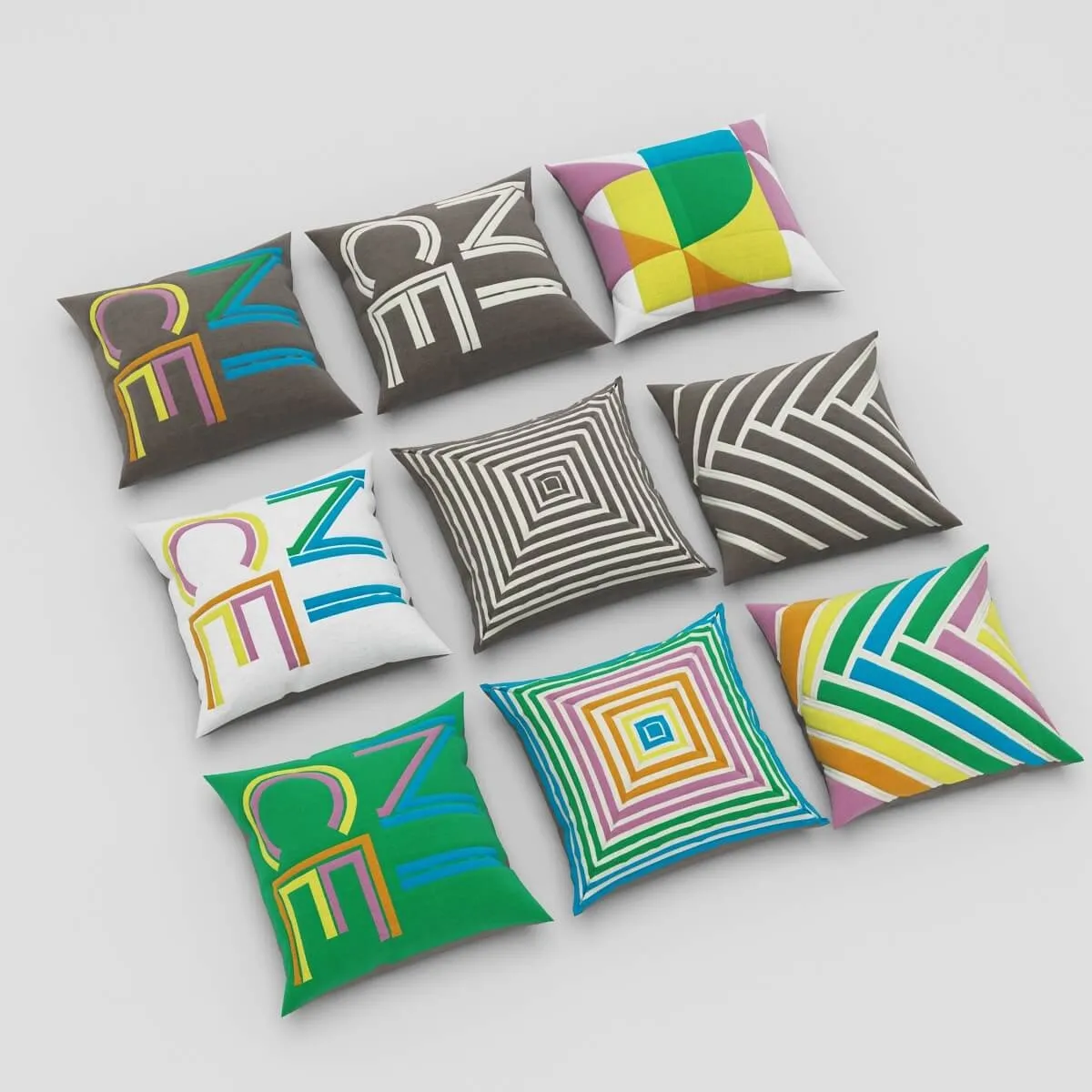 decoration – Pillows 62 3D Model decoration – Pillows 62 3D Model