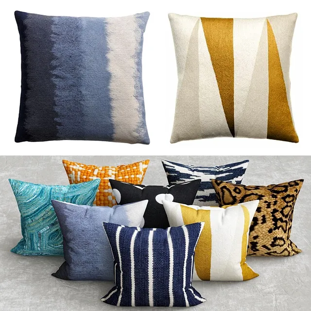 decoration – Pillows collection 105 3D Model decoration – Pillows collection 105 3D Model