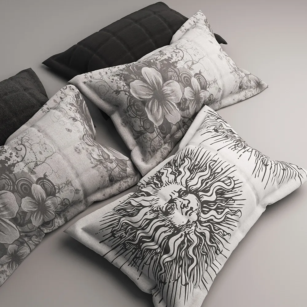 decoration – Pillows collection 126 3D Model decoration – Pillows collection 126 3D Model