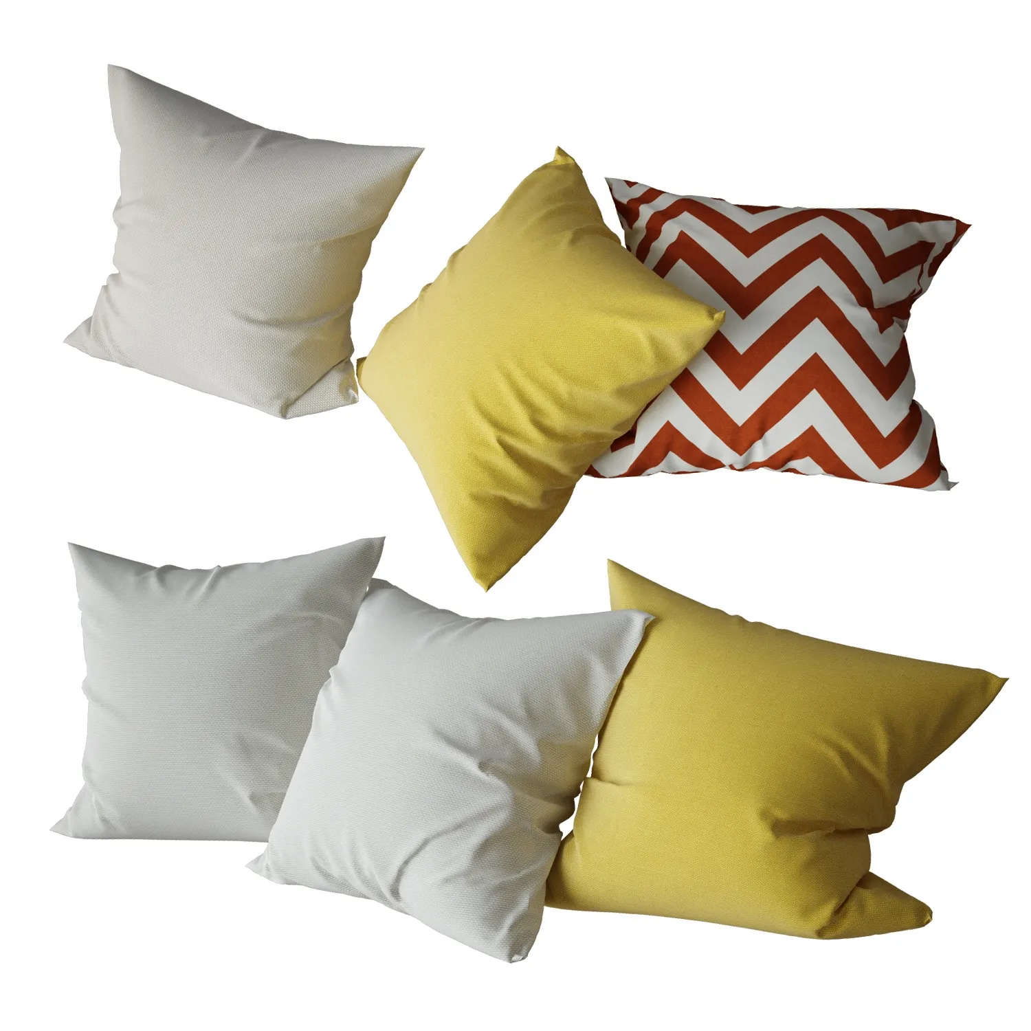 decoration – Pillows collection 55 3D Model decoration – Pillows collection 55 3D Model