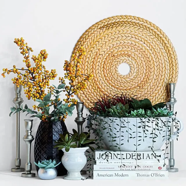 decoration – Plant decor set – 2 1 3D Model decoration – Plant decor set – 2 1 3D Model