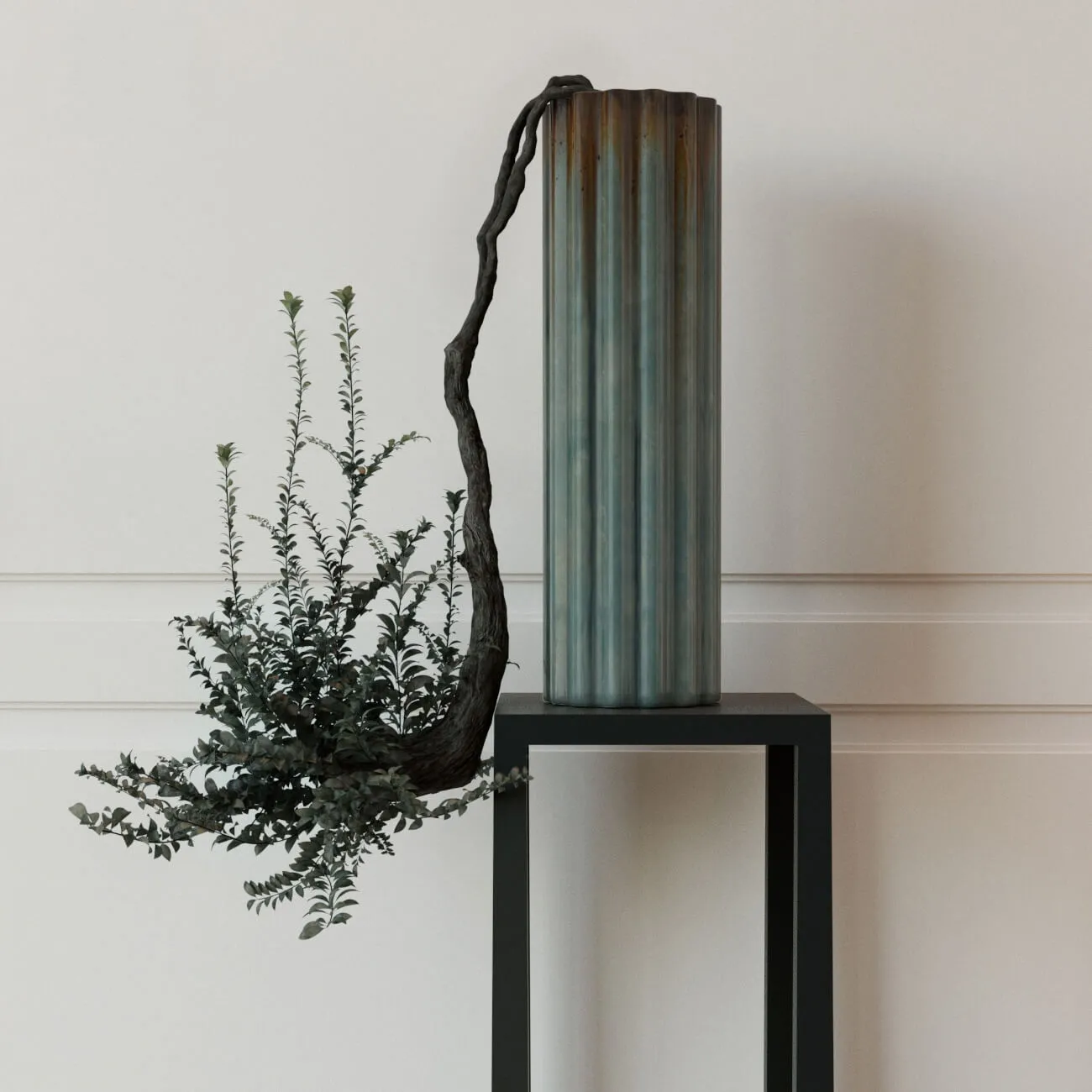 decoration – Plant in a vase 002 3D Model decoration – Plant in a vase 002 3D Model